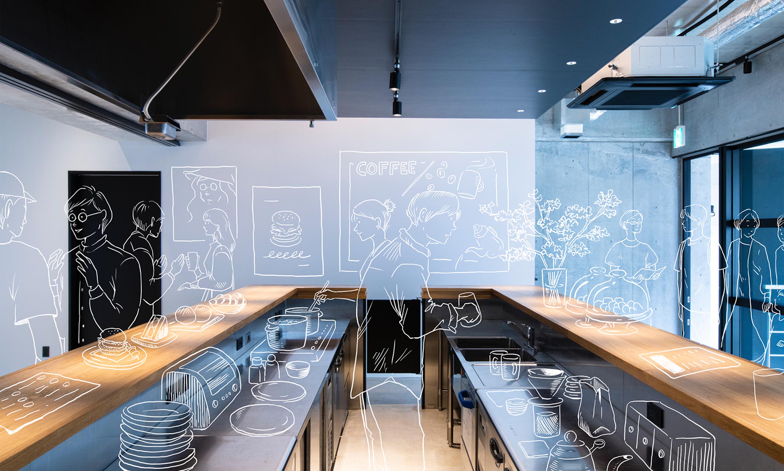 代々木上原のコミュニケーションスペース